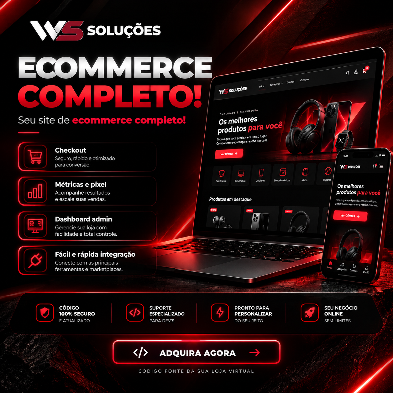 Ecommerce completo! (CÓDIGO FONTE)